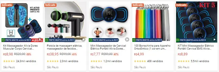 5 imagens de produtos de saude mais vendidos da shopee